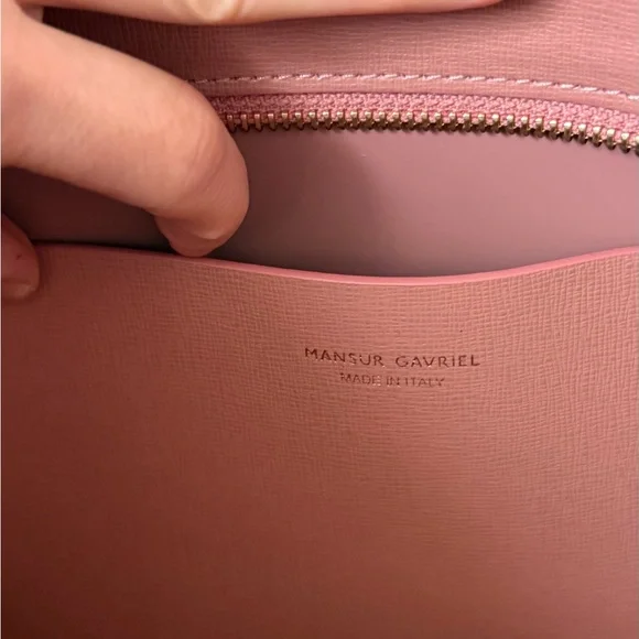 Mansur Gavriel Small Zip Tote- Confetto - Picture 6 of 10